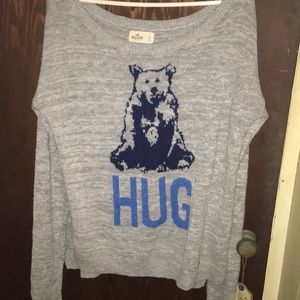 Oversize HUG bear sweater🐻